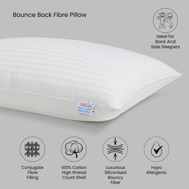 BOUNCE BACK FIBRE PILLOW