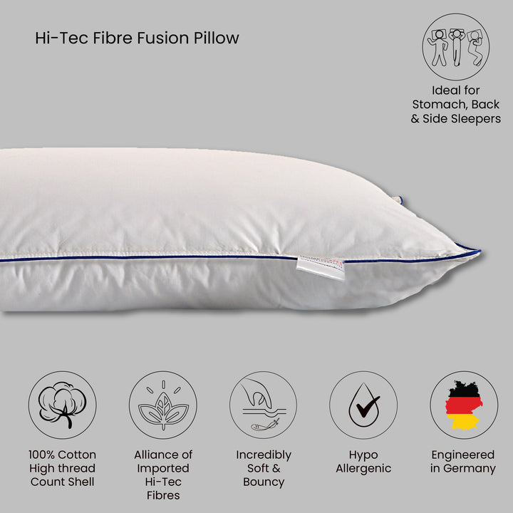 HI - TEC FIBRE FUSION PILLOW