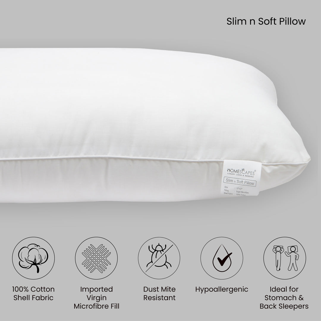 SLIM N SOFT PILLOW