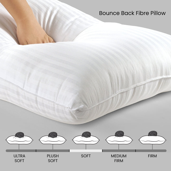 BOUNCE BACK FIBRE PILLOW