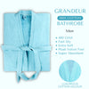 100% COTTON SUPER SOFT FINISH 400 GSM BATH ROBE