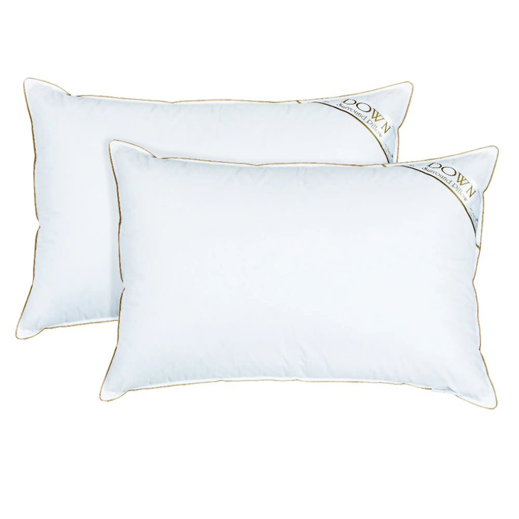 Down surround clearance pillow