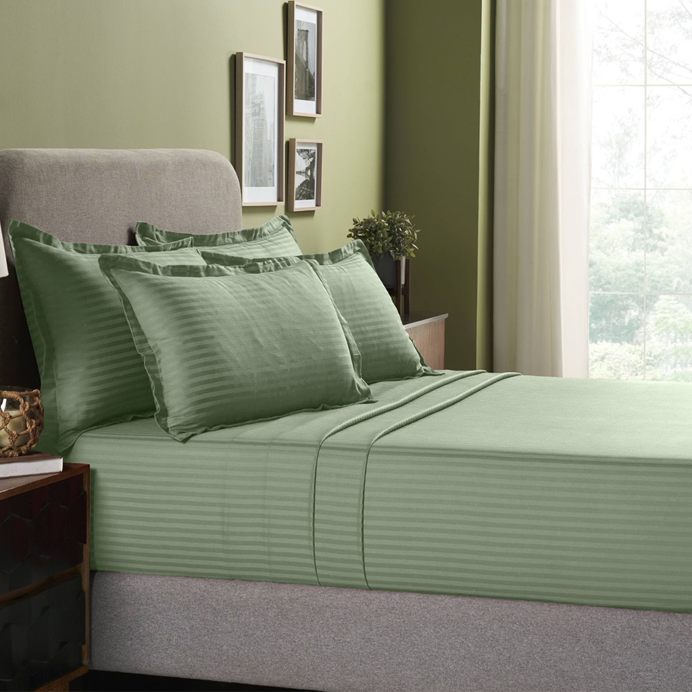 HIGH LIVING - BED SHEETS (STRIPE/PLAIN)