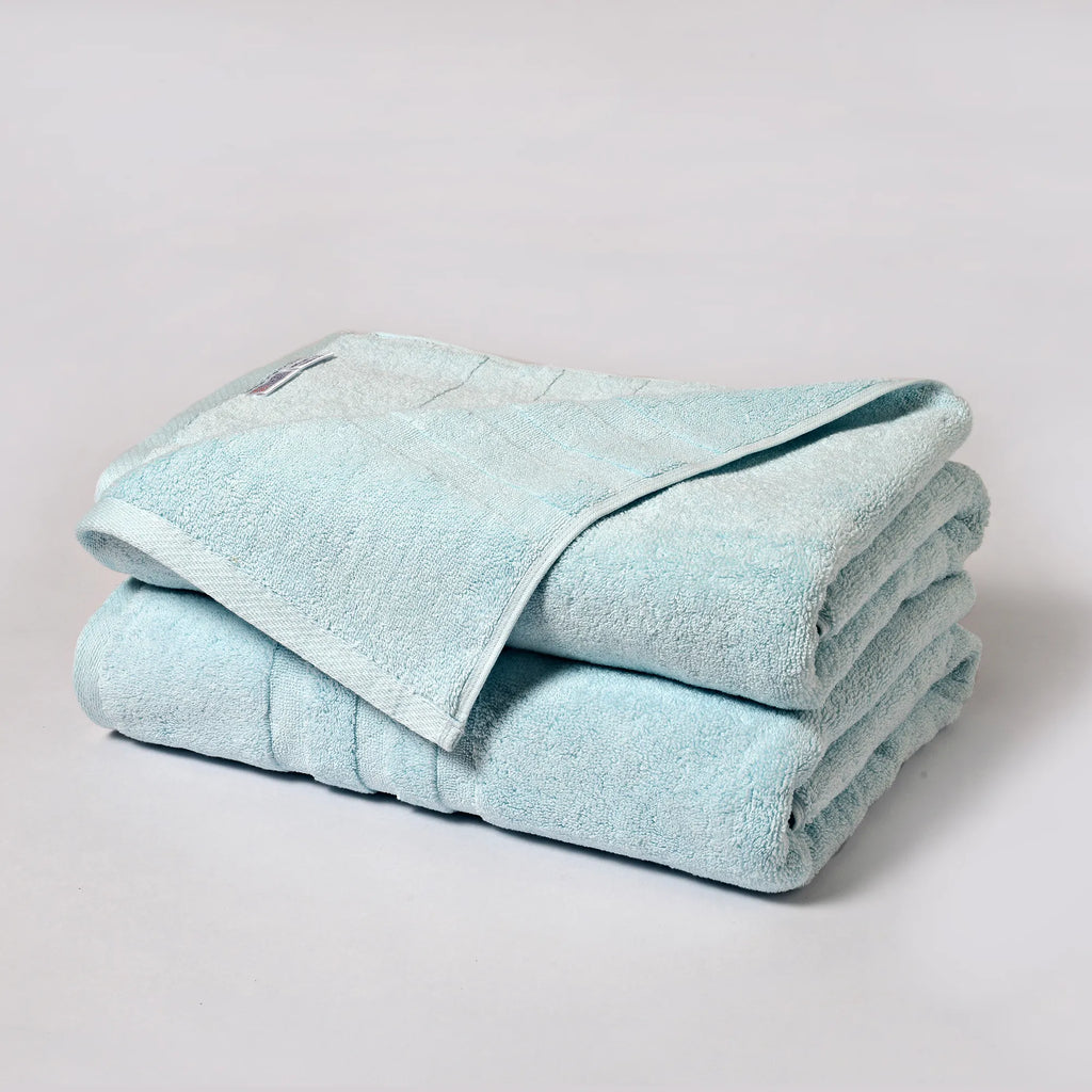 Sea green bath towels hot sale